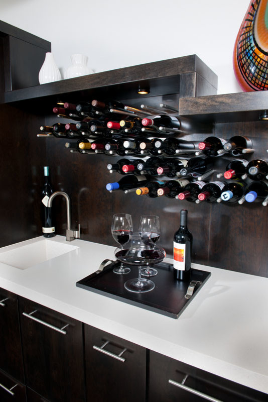 Contemporary wine cellar in Other.