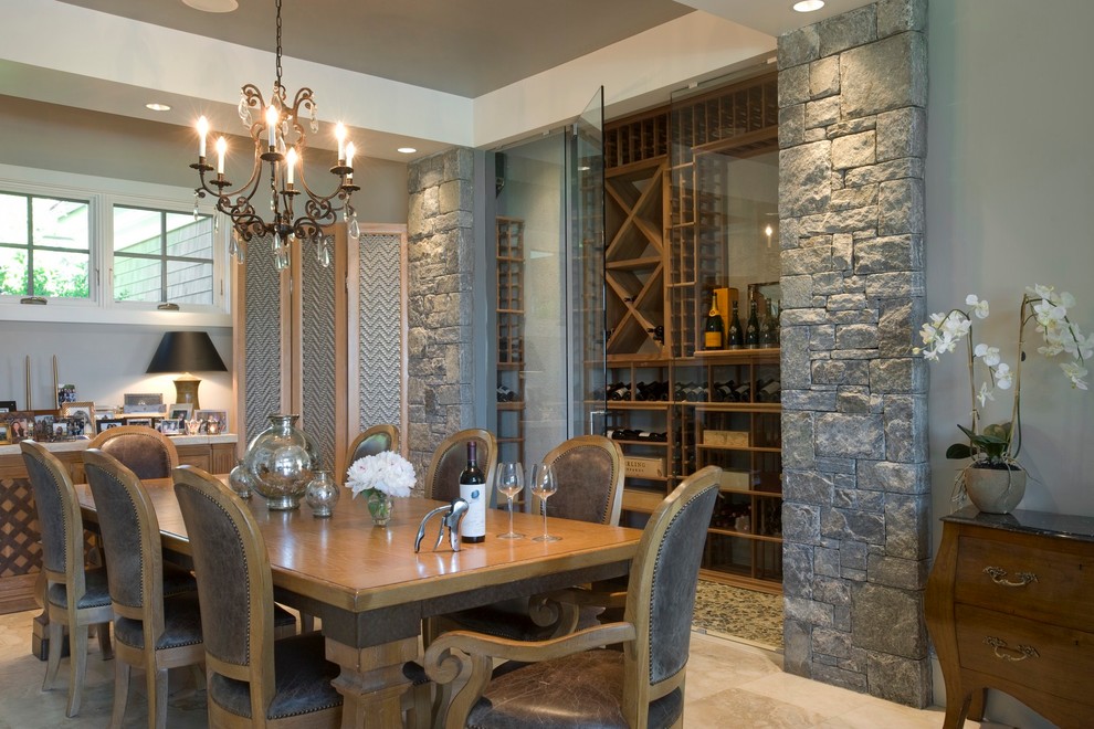 Frameless Wine Room Glass Doors Contemporary Wine Cellar New York By American Frameless