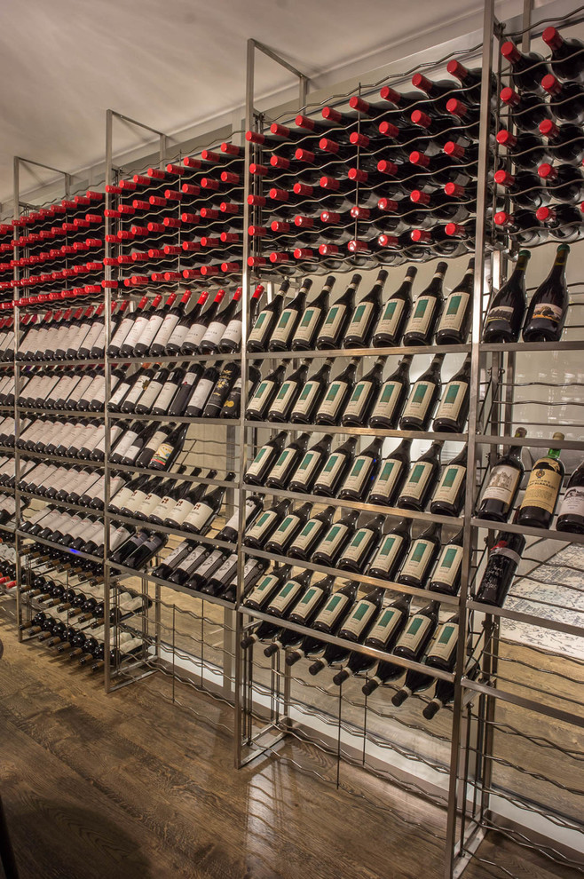 Glass Walled Wine Cellar Contemporary Wine Cellar Melbourne by