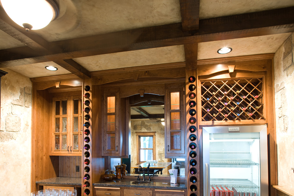 Gold Coast Traditional Wine Cellar Minneapolis by Liv4