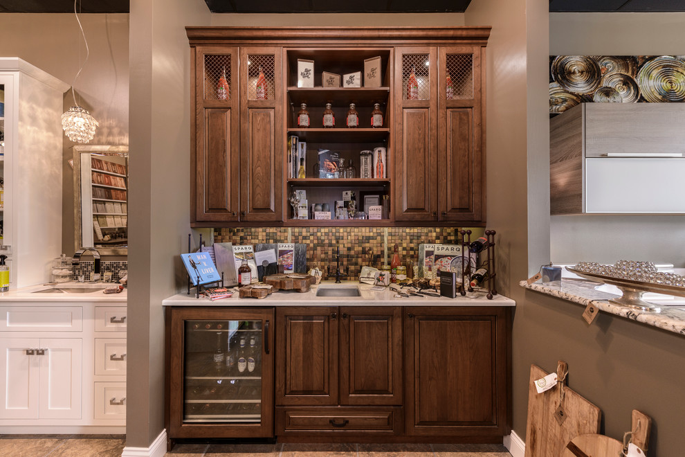 Haile Kitchen & Bath Showroom Traditional Wine Cellar