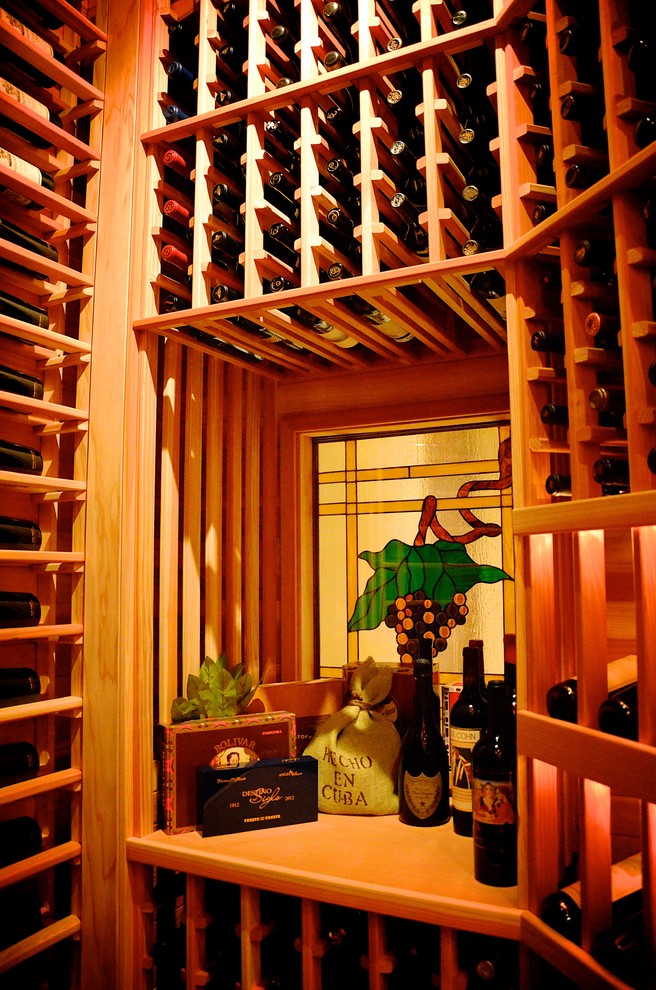 Hallway Cellar wine cellar Traditional Wine Cellar Phoenix by