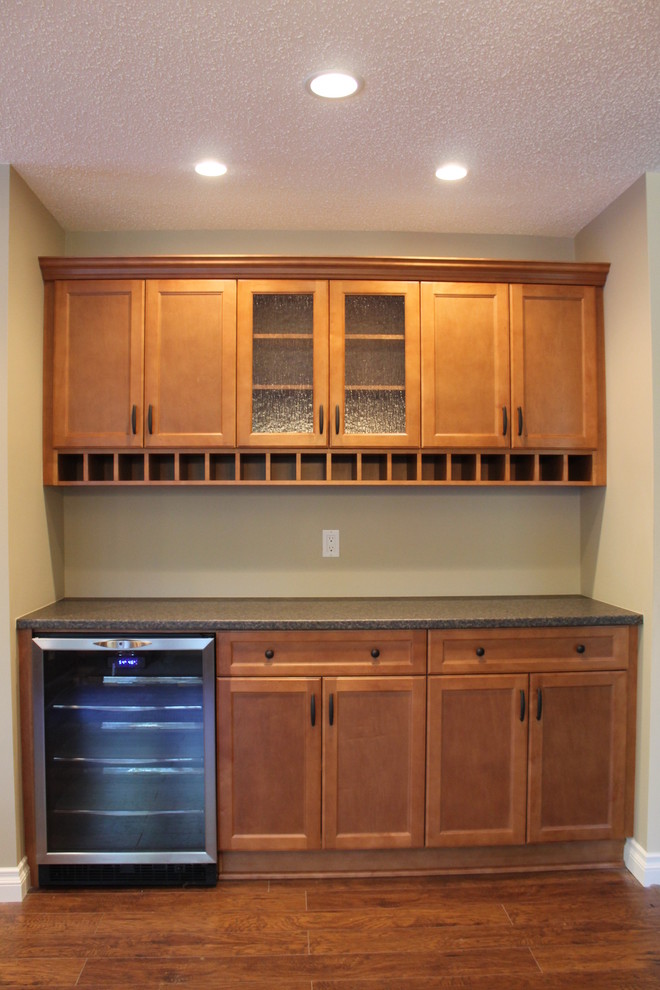 Hansen Traditional Wine Cellar Vancouver by WF Design + Build