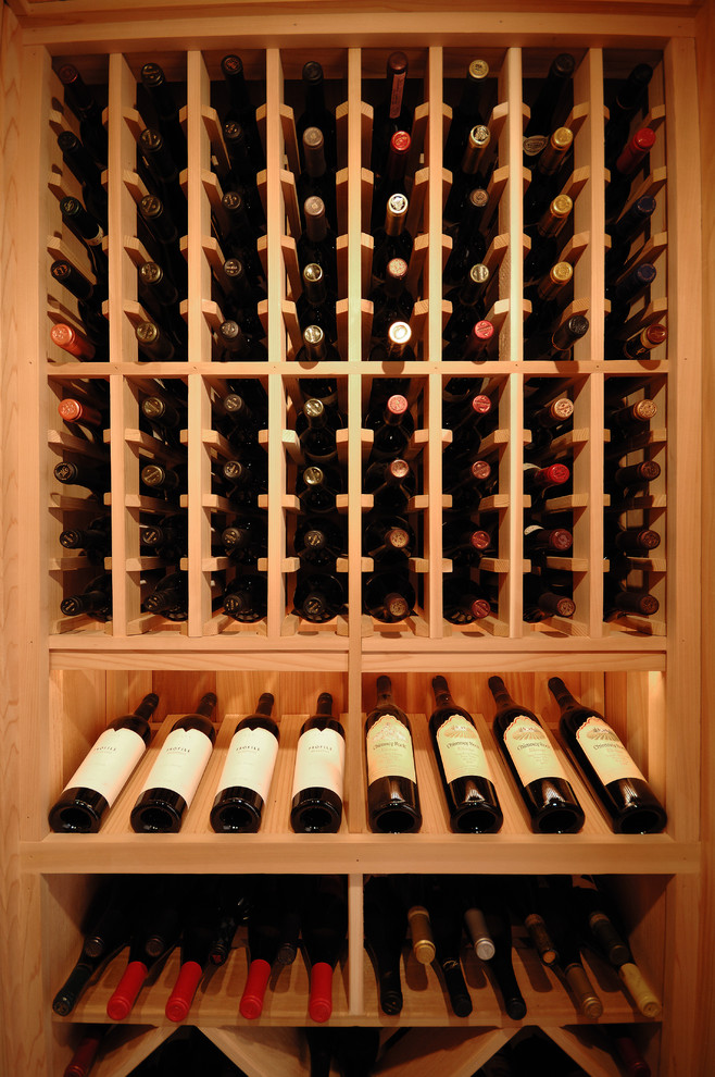 Harbor Haven Wine Cellar Traditional Wine Cellar Boston by