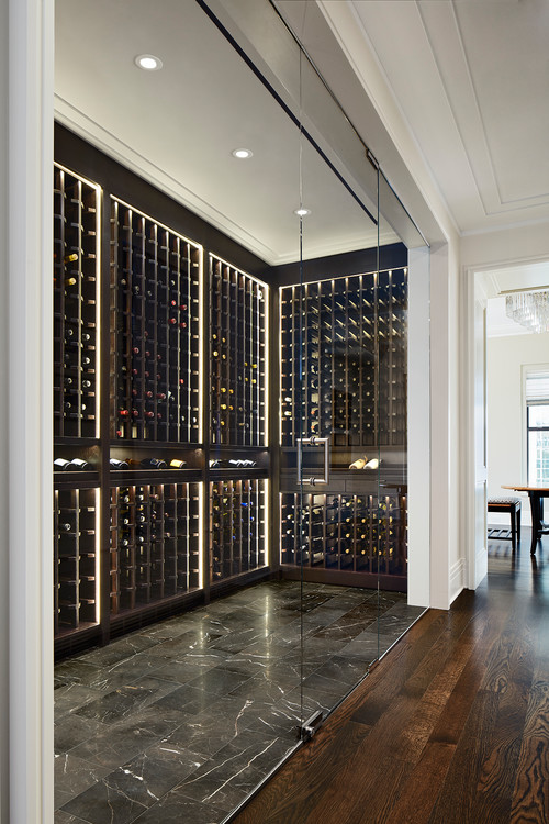 Modern Wine Cellar Ideas Stylish Ways to Show Off Your Wine Collection ... - Penthouse Apartment Wine Cellar Modern Design Ideas