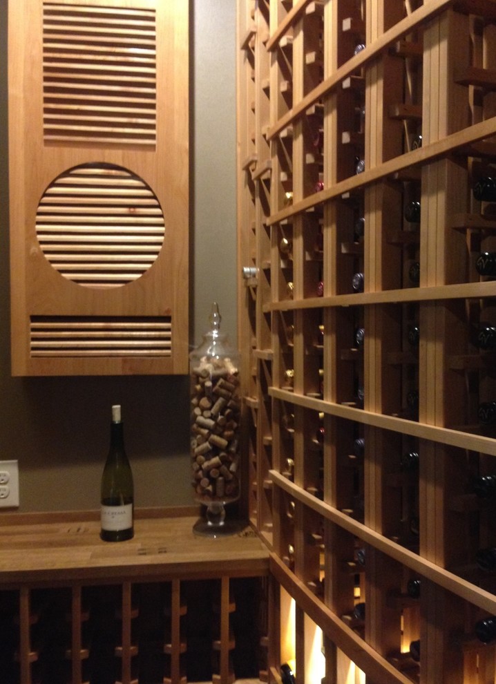 Home Wine Cellar and Cooling Project in Texas Traditional Wine