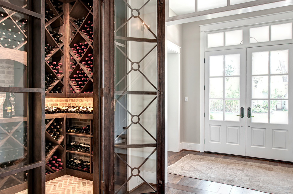 Houston Home Traditional Wine Cellar Houston by Donna Hinds