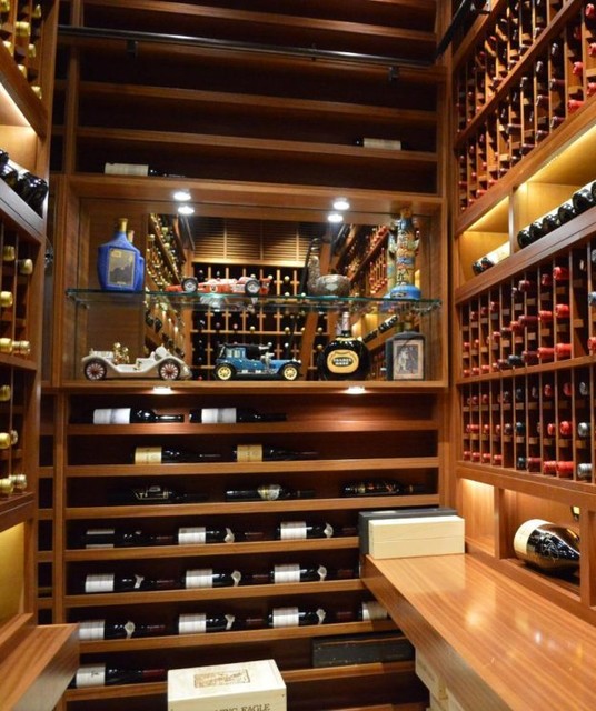 How a Master Builder Doubled the Size of a Custom Wine Cellar in Los