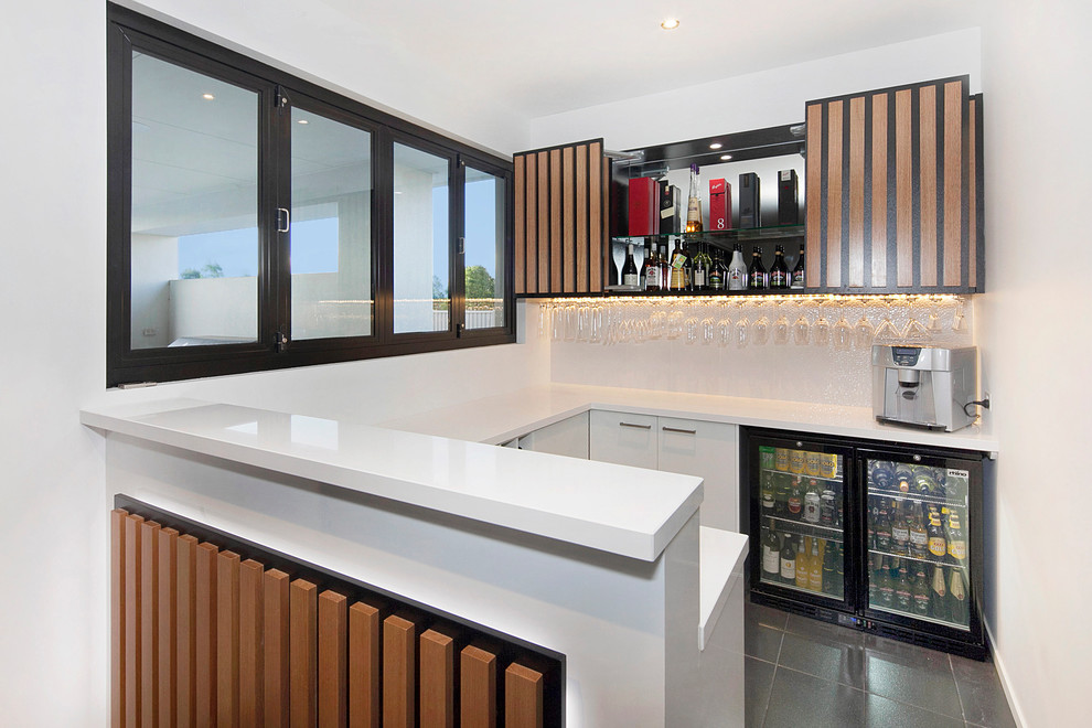 Ibis Gardens Project Modern Wine Cellar Melbourne by Ballarat