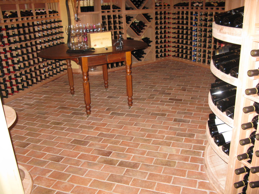 This is an example of a classic wine cellar in Philadelphia.