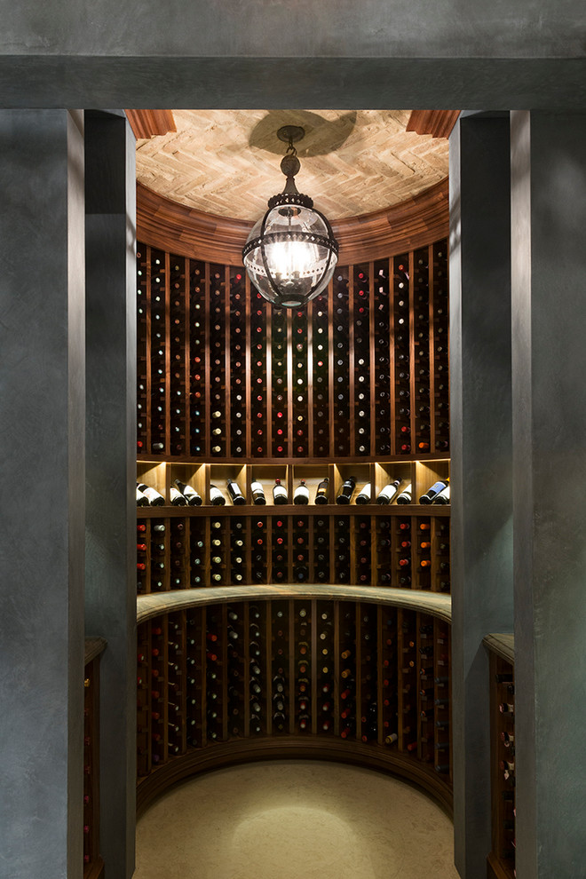 Inspiration for a traditional wine cellar in San Francisco.