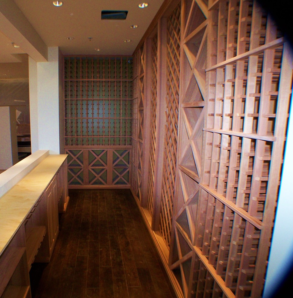 Photo of a traditional wine cellar in San Francisco.