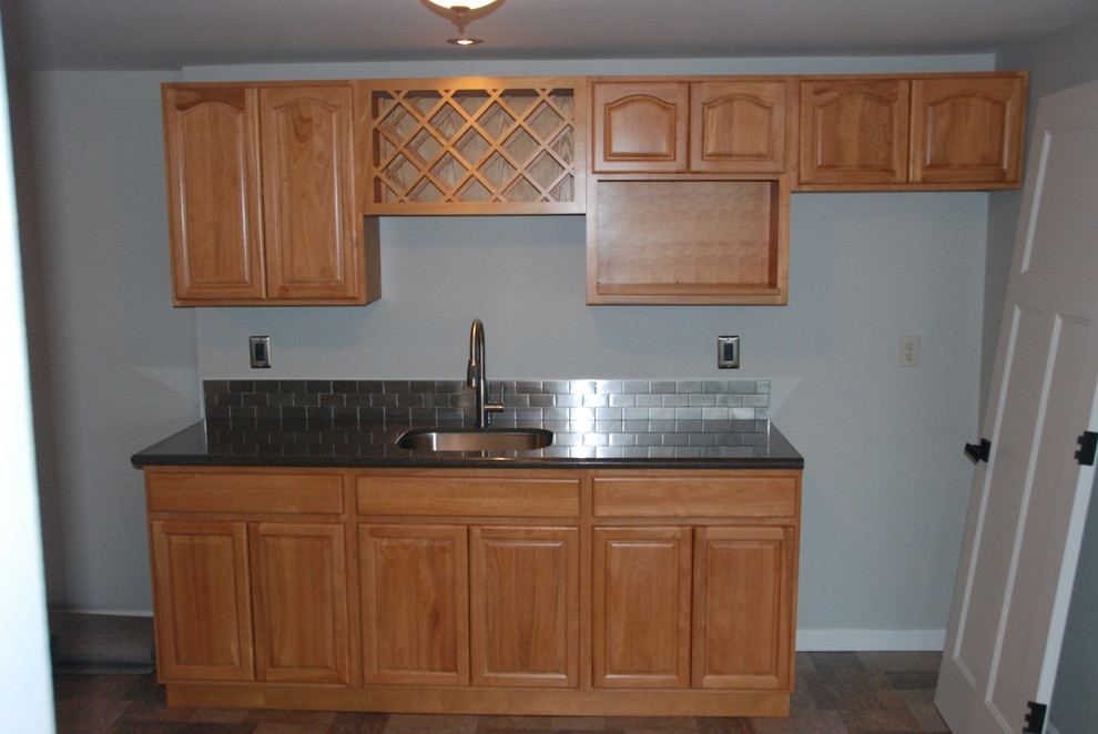 Johnston Heights Complete Remodel Traditional Wine Cellar Seattle by Huntzinger Homes