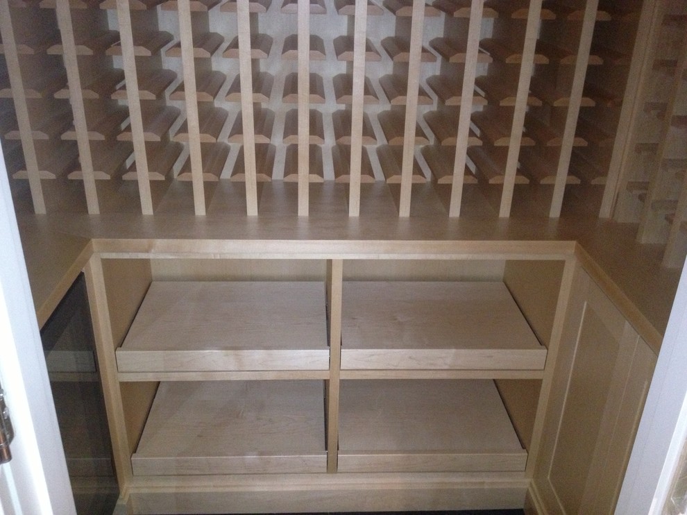 JOINERY LONDON Traditional Wine Cellar London by NBJ London Ltd