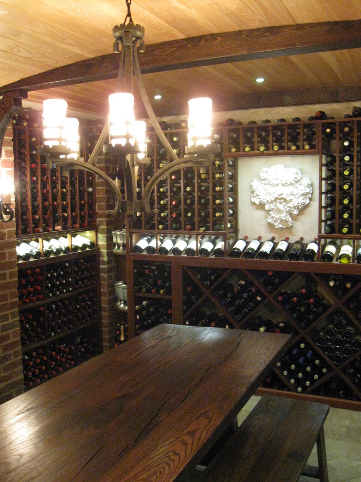 Kessick Wine Cellar1 Traditional Wine Cellar Atlanta by Kessick
