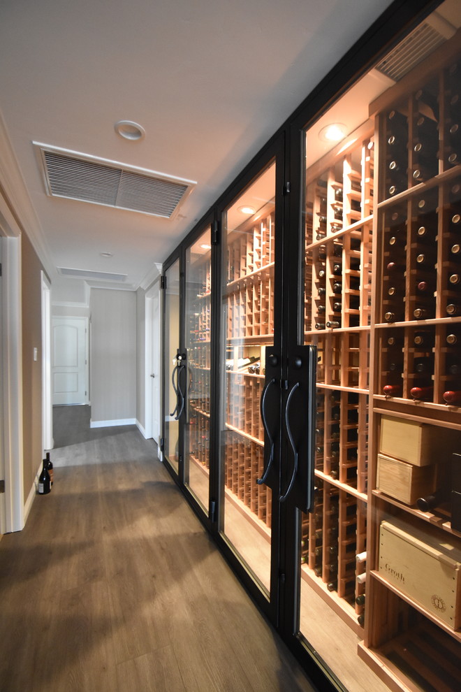 Lake San Marcos San Diego Custom Wine Cellar Wine Wall Wine Room Wine