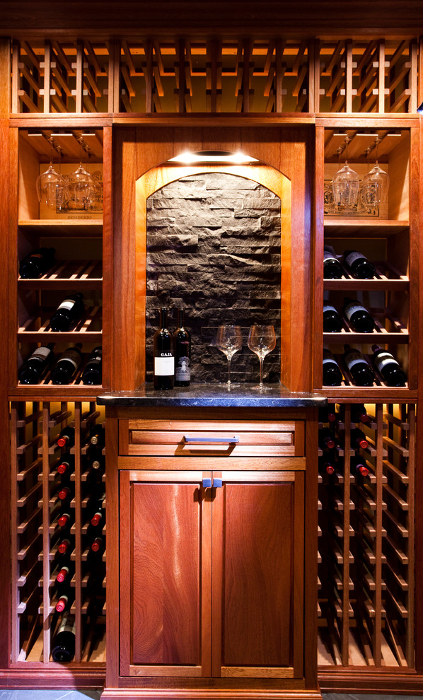 Laurelwood Wine Cellar Traditional Wine Cellar Indianapolis by