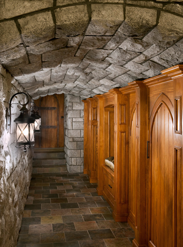 Lexington Historical Traditional Wine Cellar Boston by JW