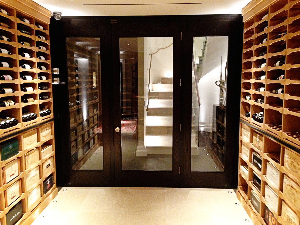 London Wine Cellar Tropical Wine Cellar London by Revel Custom