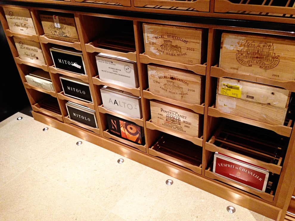 London Wine Cellar Traditional Wine Cellar London by Revel