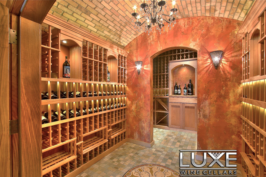 Inspiration for a traditional wine cellar in Seattle.