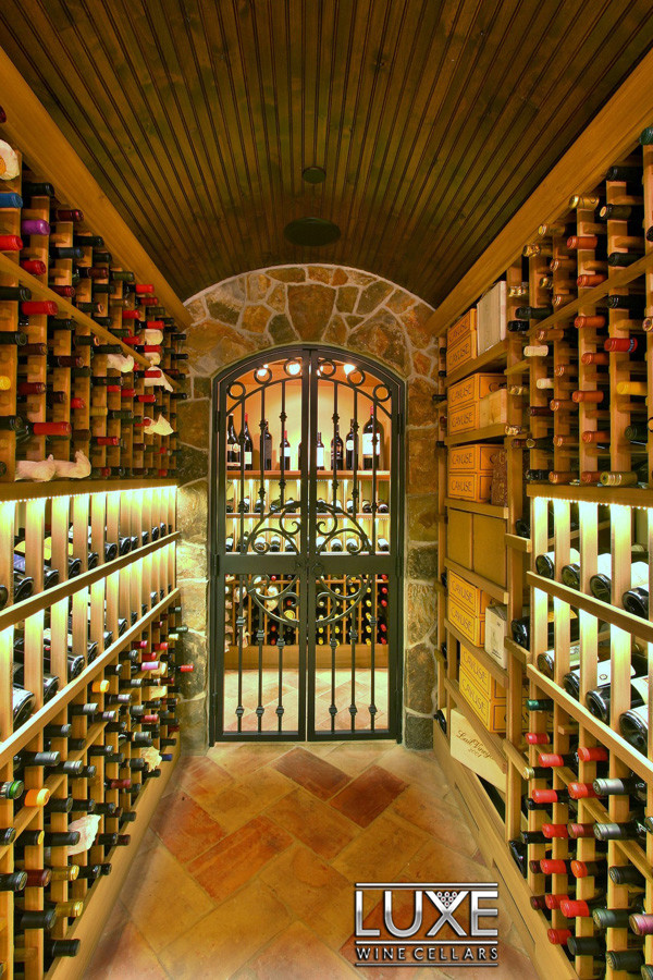 Eclectic wine cellar in Seattle.