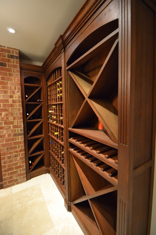 Mahogany Wine Cellars Traditional Wine Cellar Atlanta by The