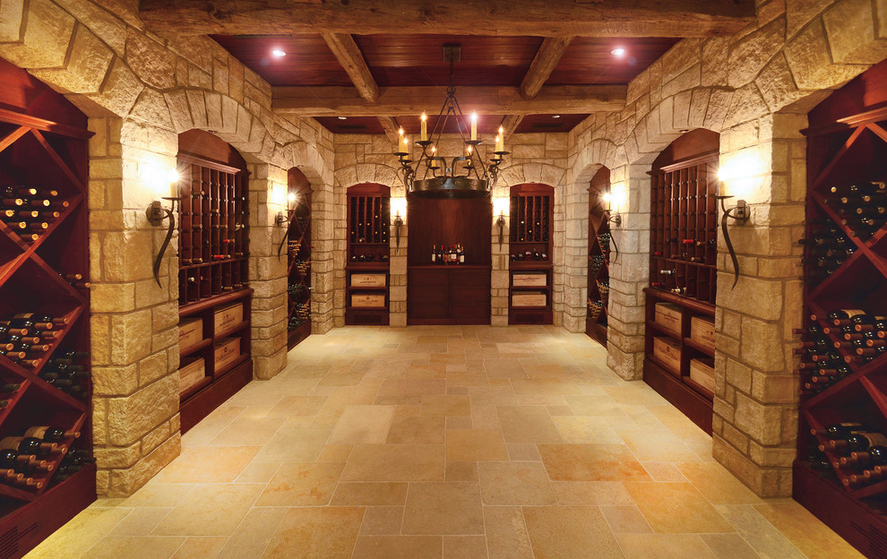 Mahogany Wine Cellars Traditional Wine Cellar Atlanta by The