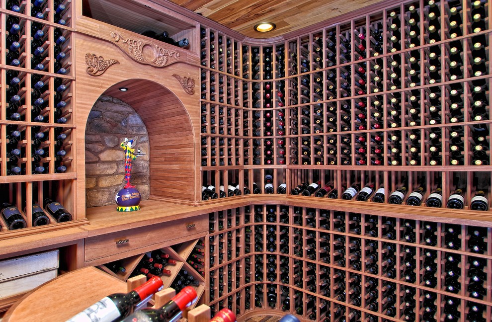 Malibu Wine Cellar Traditional Wine Cellar Los Angeles Houzz