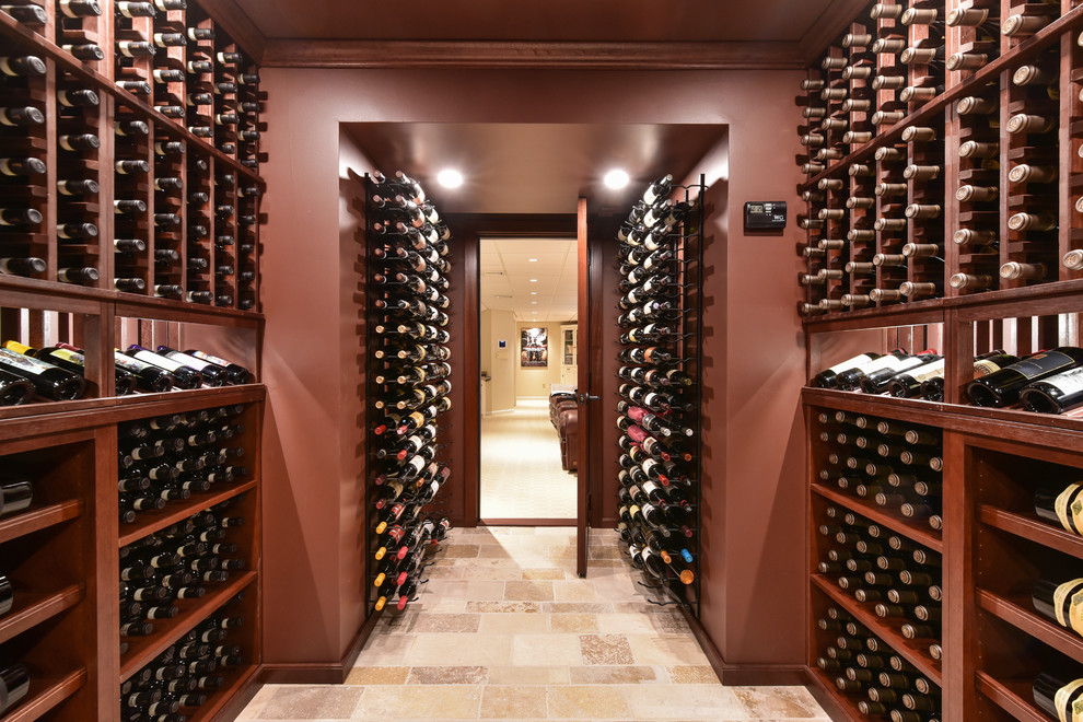 Massachusetts Wine Cellar Traditional Wine Cellar Boston by