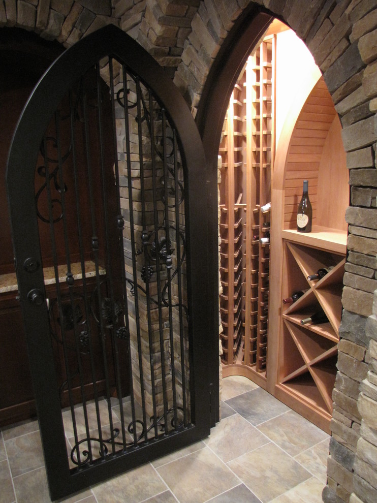 Elegant wine cellar photo in Columbus