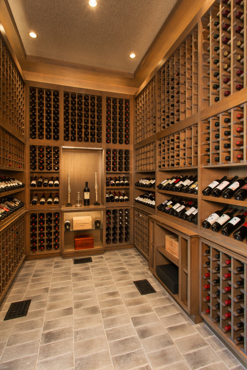 65+ Wine Cellar Ideas ( CREATIVE STORAGE ) - Traditional Wine Rooms