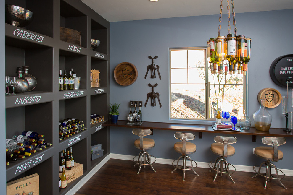 Mickelson at Laughlin Ranch Transitional Wine Cellar Las Vegas by Dorn Homes Houzz