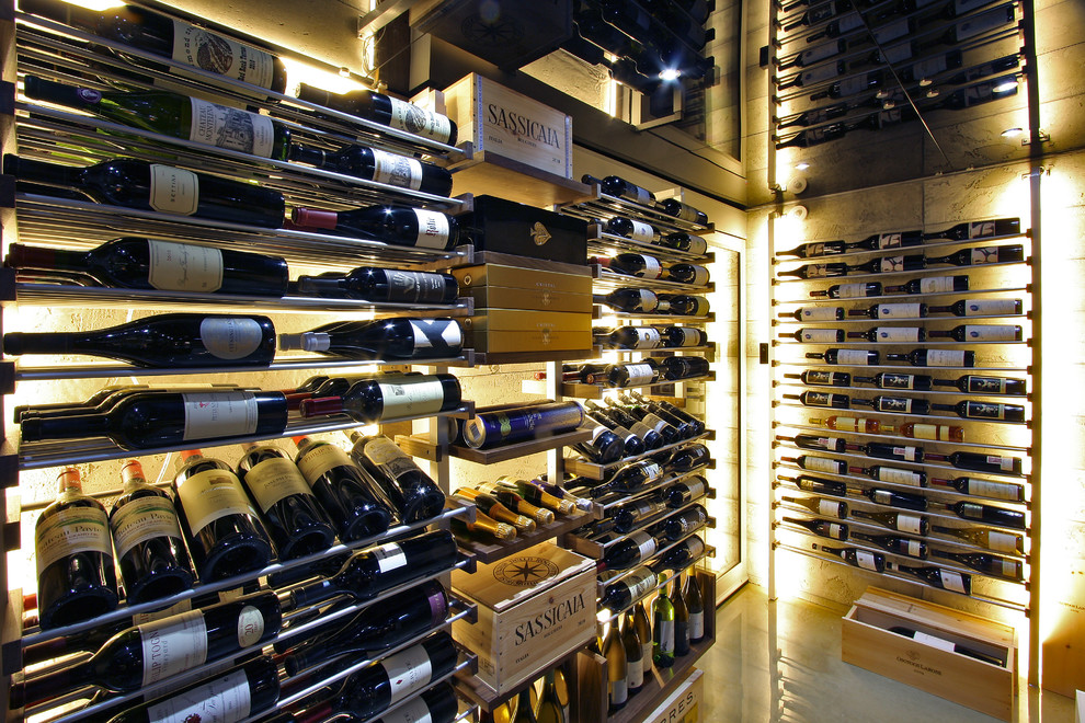 Photo of a modern wine cellar in Other.