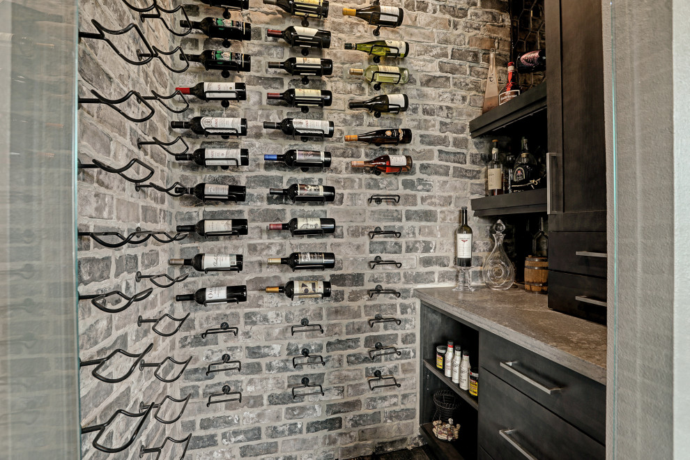 This is an example of an urban wine cellar in Houston.