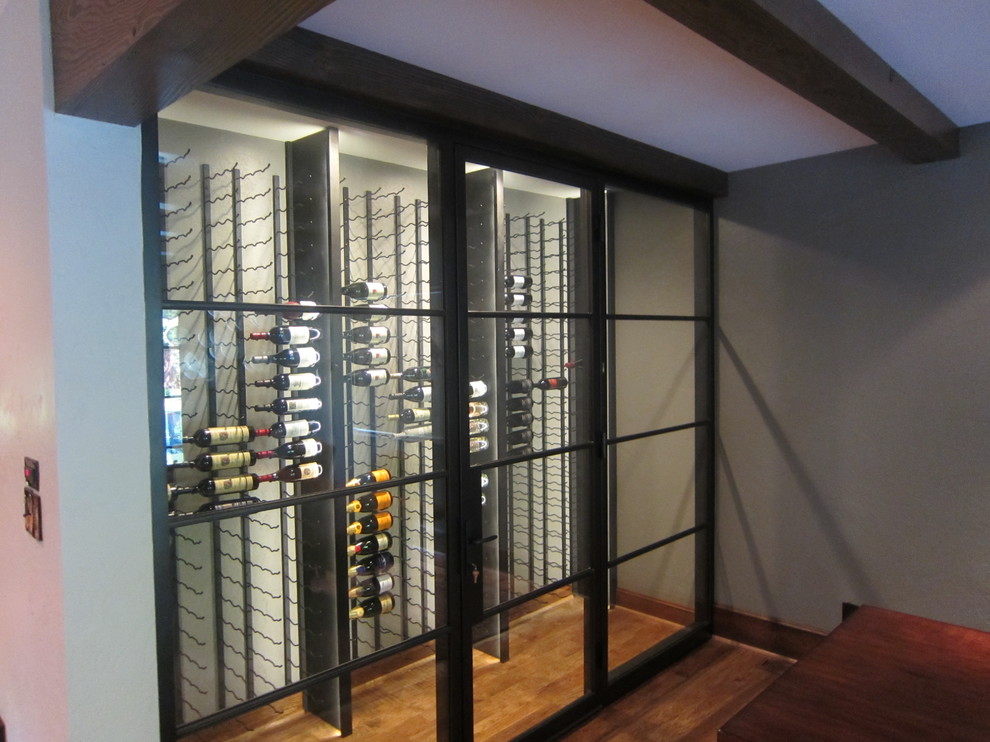 Modern Wine Cellar Design in Dallas Texas Modern Wine Cellar