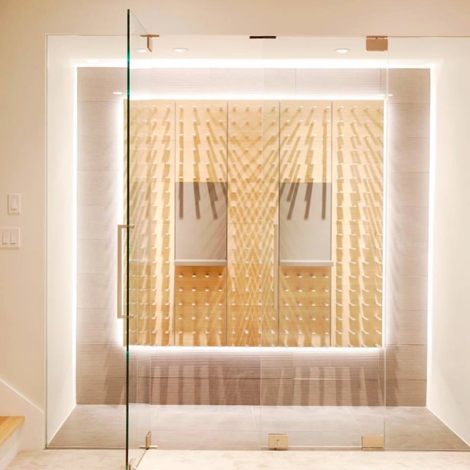 Photo of a large modern bathroom in Vancouver.
