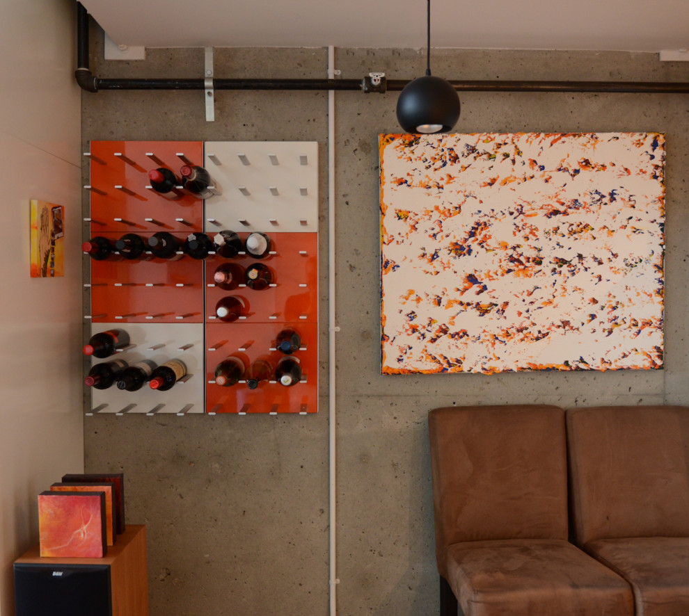 Modern Wine Storage Design STACT Modular Wine Wall System Modern Wine Cellar Vancouver