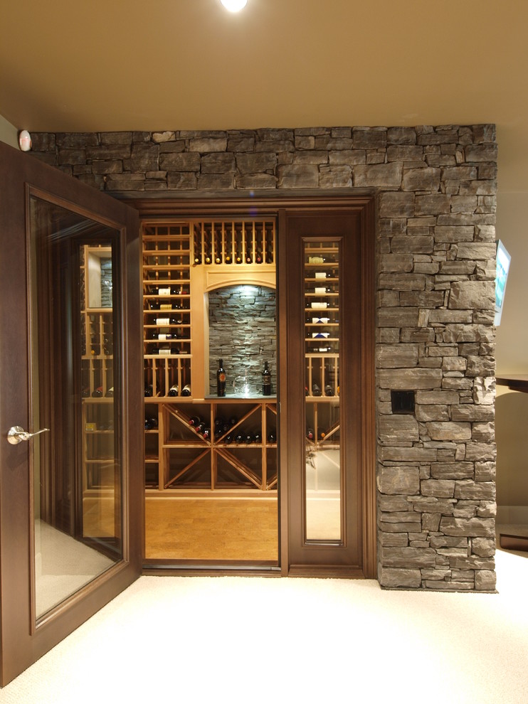 Modular Collectors Edition Cherry Cellar Contemporary Wine Cellar