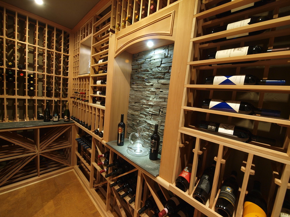 Modular Collectors Edition Cherry Cellar Contemporary Wine Cellar Calgary by Koolspace