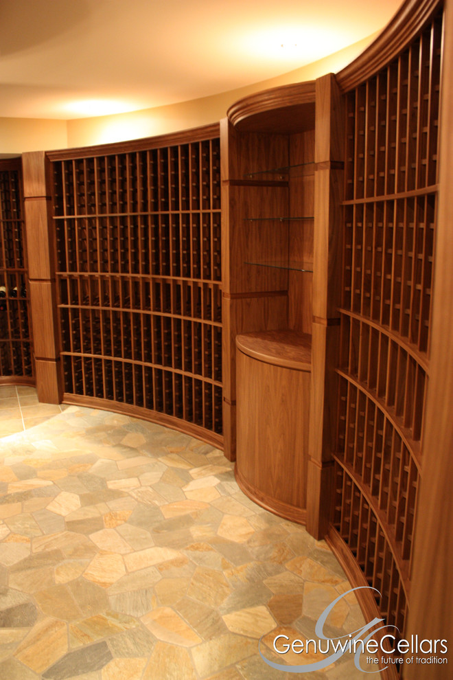 Montreal True Curve Traditional Wine Cellar New York by