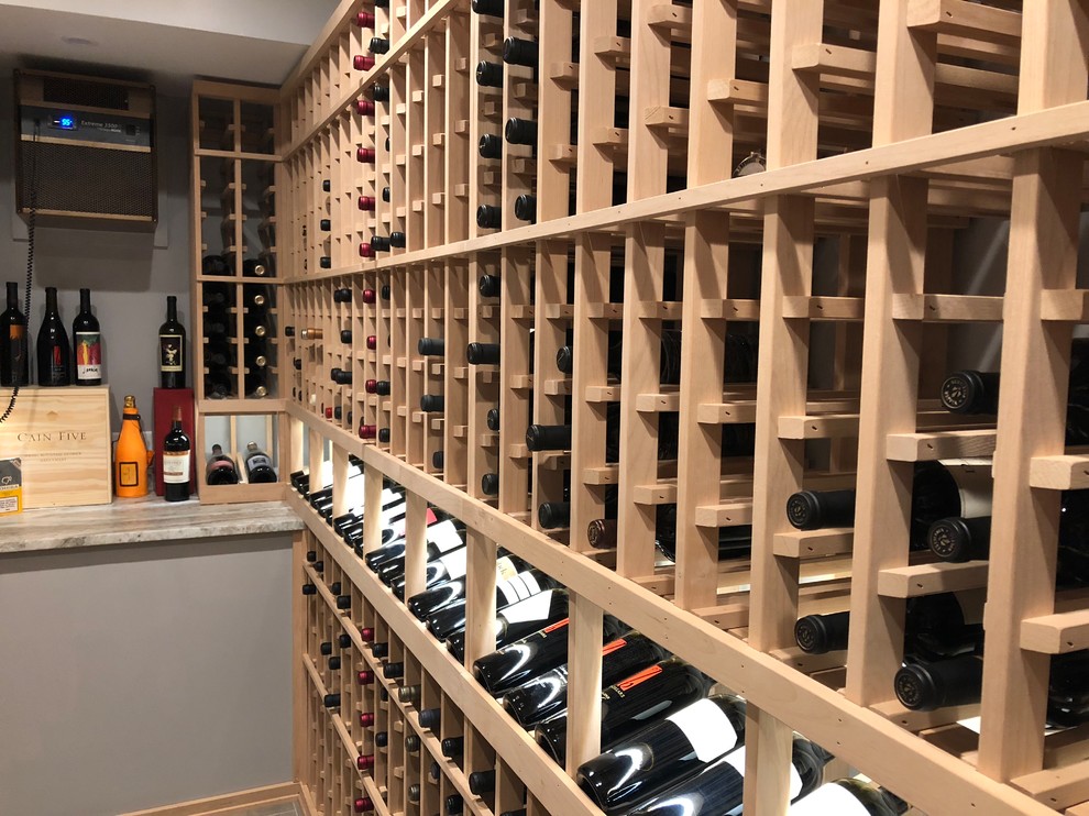 Mooreland Farms Traditional Wine Cellar Richmond by Homekeepers