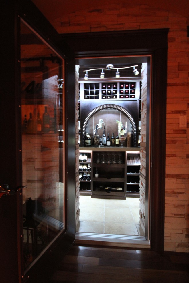 Narrow spaces Contemporary Wine Cellar Ottawa by Capital