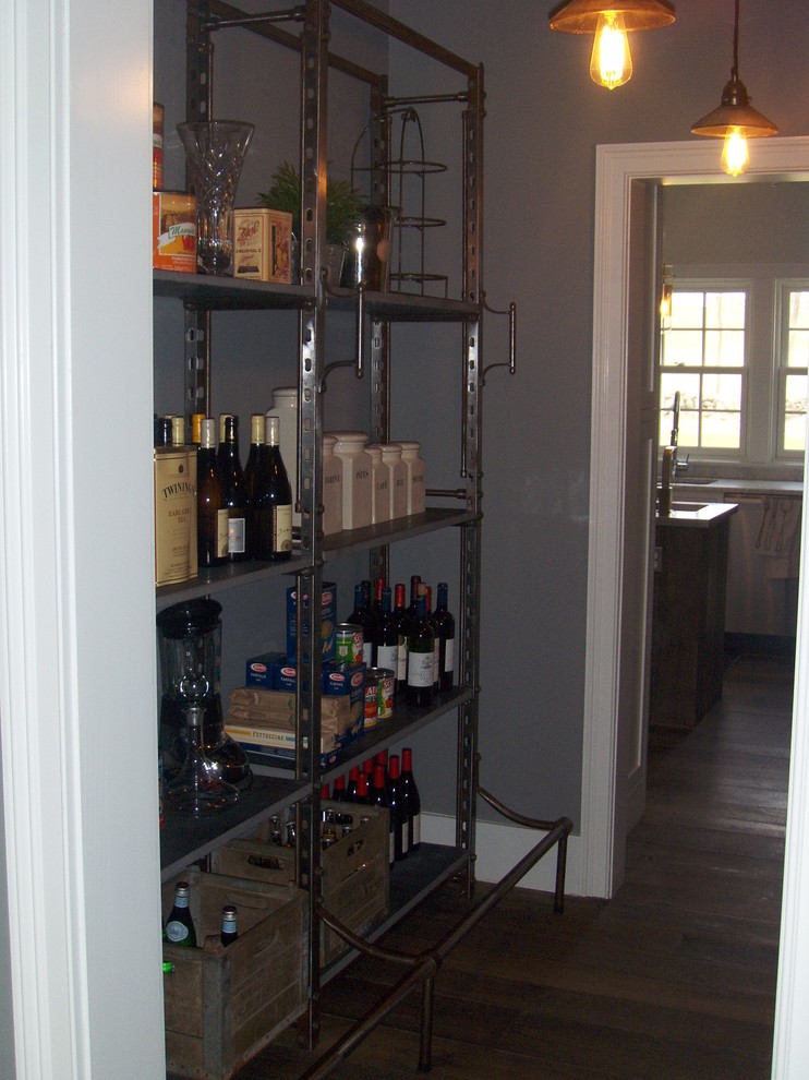 Example of a country wine cellar design in New York