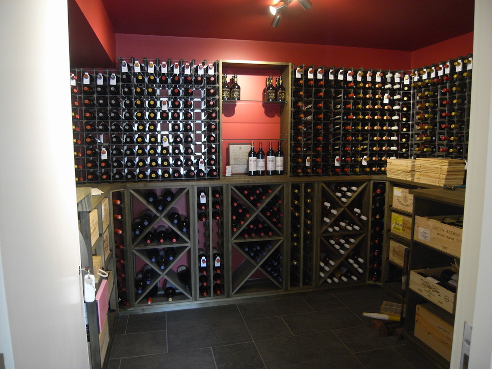 New Outbuilding Wine Cellar Conversion, Bucklebury, Berkshire. Wine