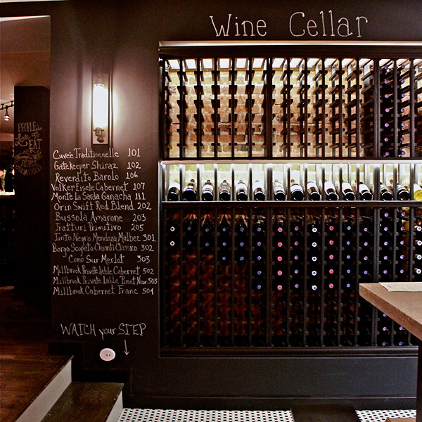 Nic L Inn's Wine Cellar Modern Wine Cellar New York by