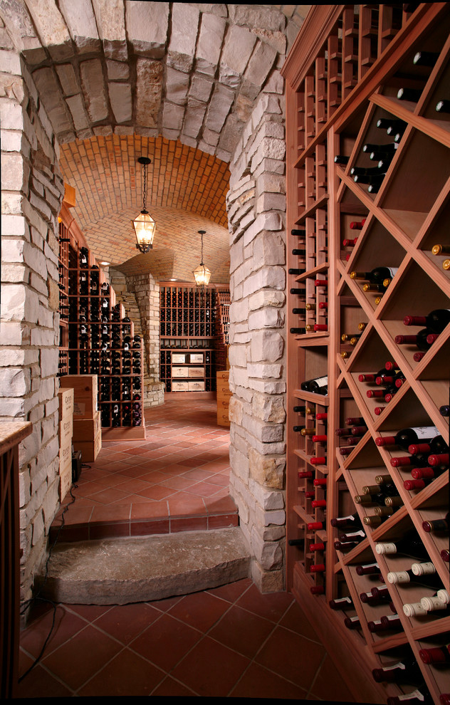 Elegant wine cellar photo in Other