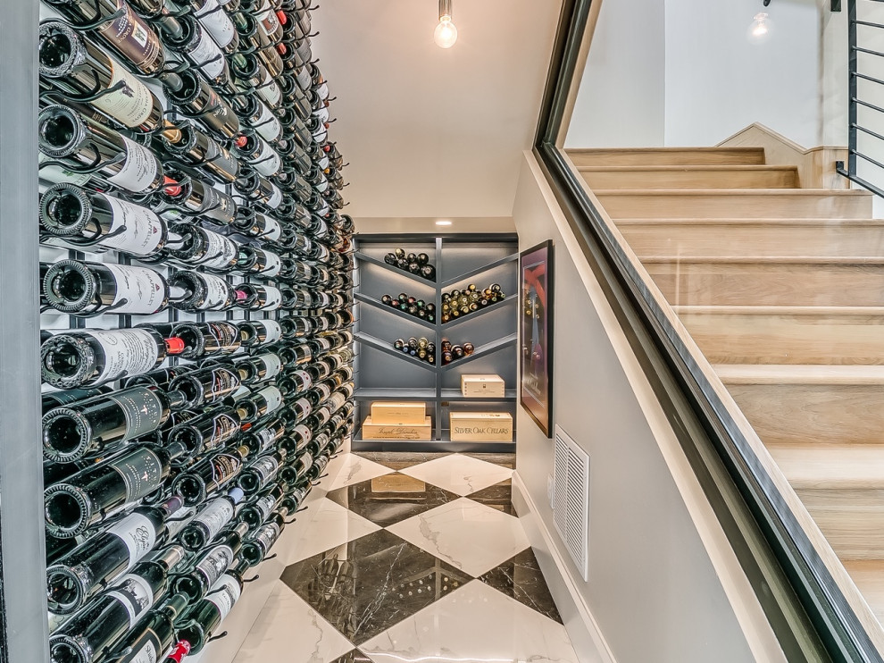 Inspiration for a traditional wine cellar in Oklahoma City.