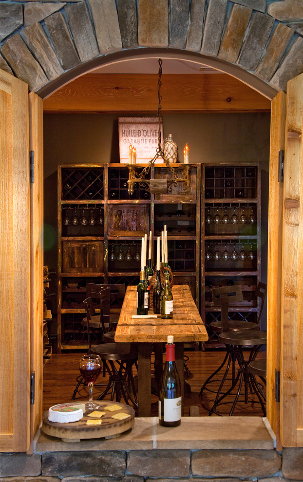 Elegant wine cellar photo in Cincinnati