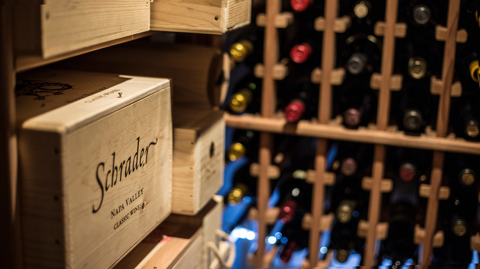 Palo Alto Custom Wine Cellar Traditional Wine Cellar San